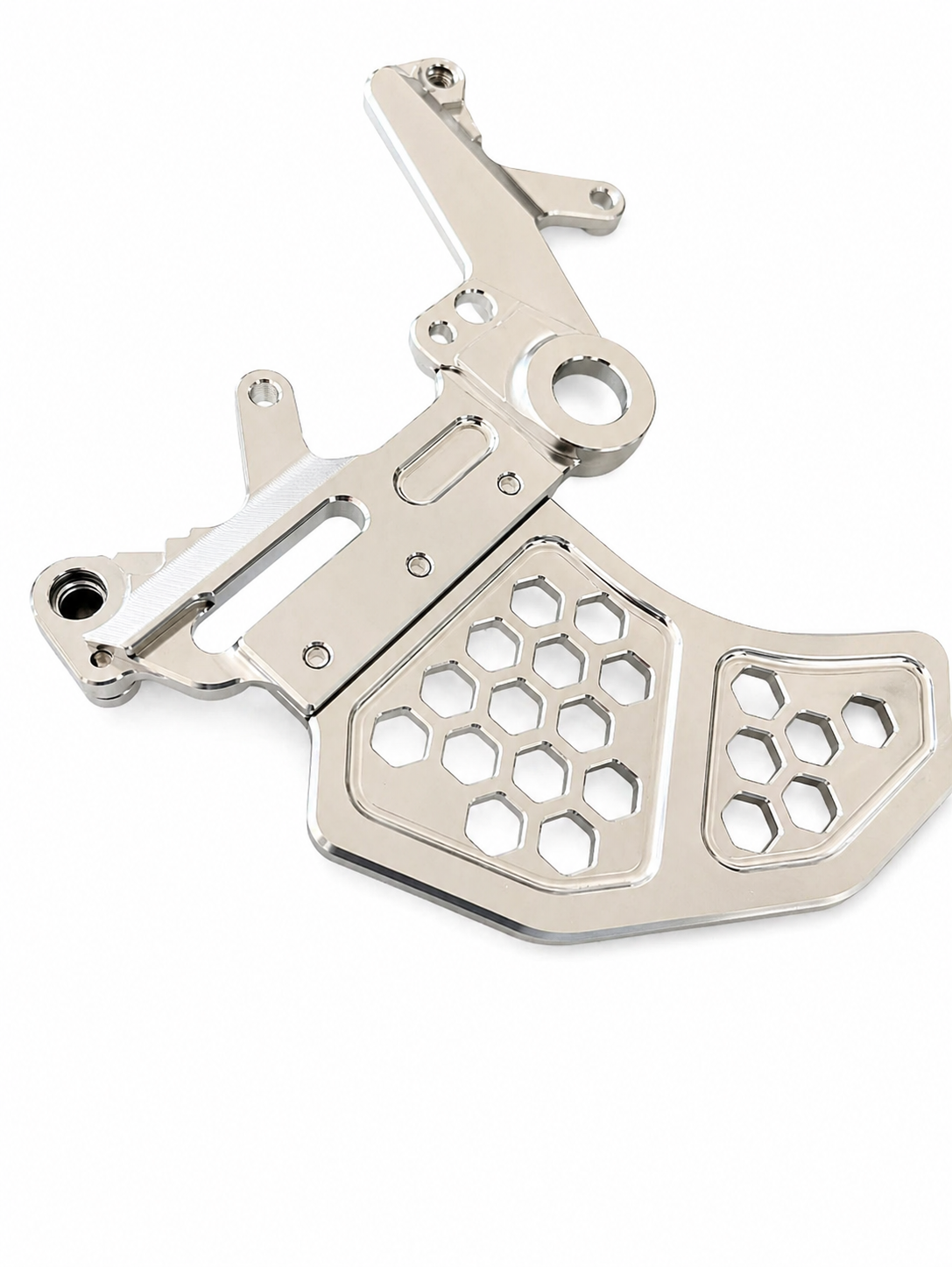 Surron Ultra Bee Dual Caliper Mount | CNC Metal Brake Upgrade w/ Rotor Guard