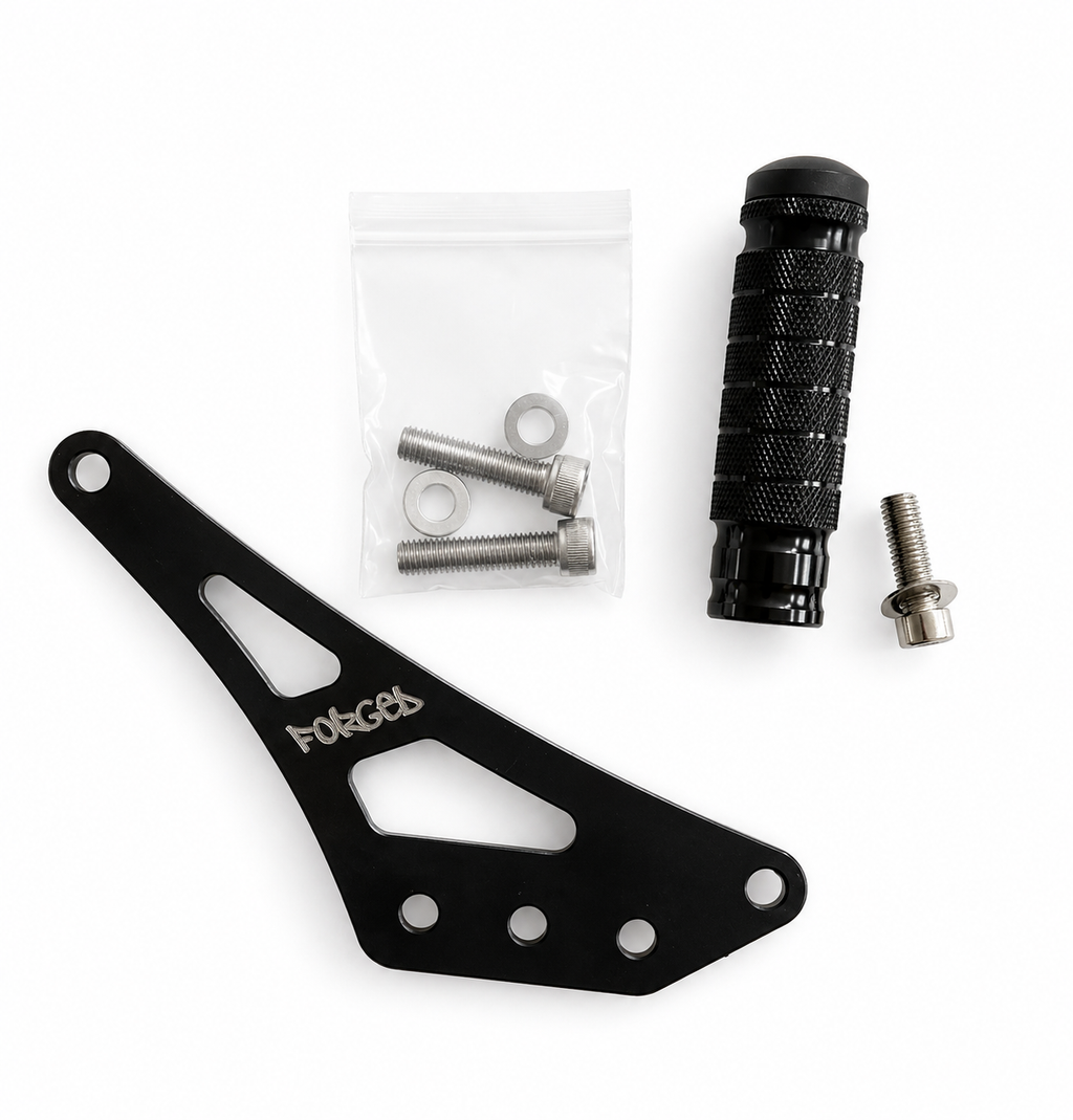 Sur-Ron Light Bee X (LBX) Foot Lock Kit | CNC Metal Foot Lock Bracket (Reversible)