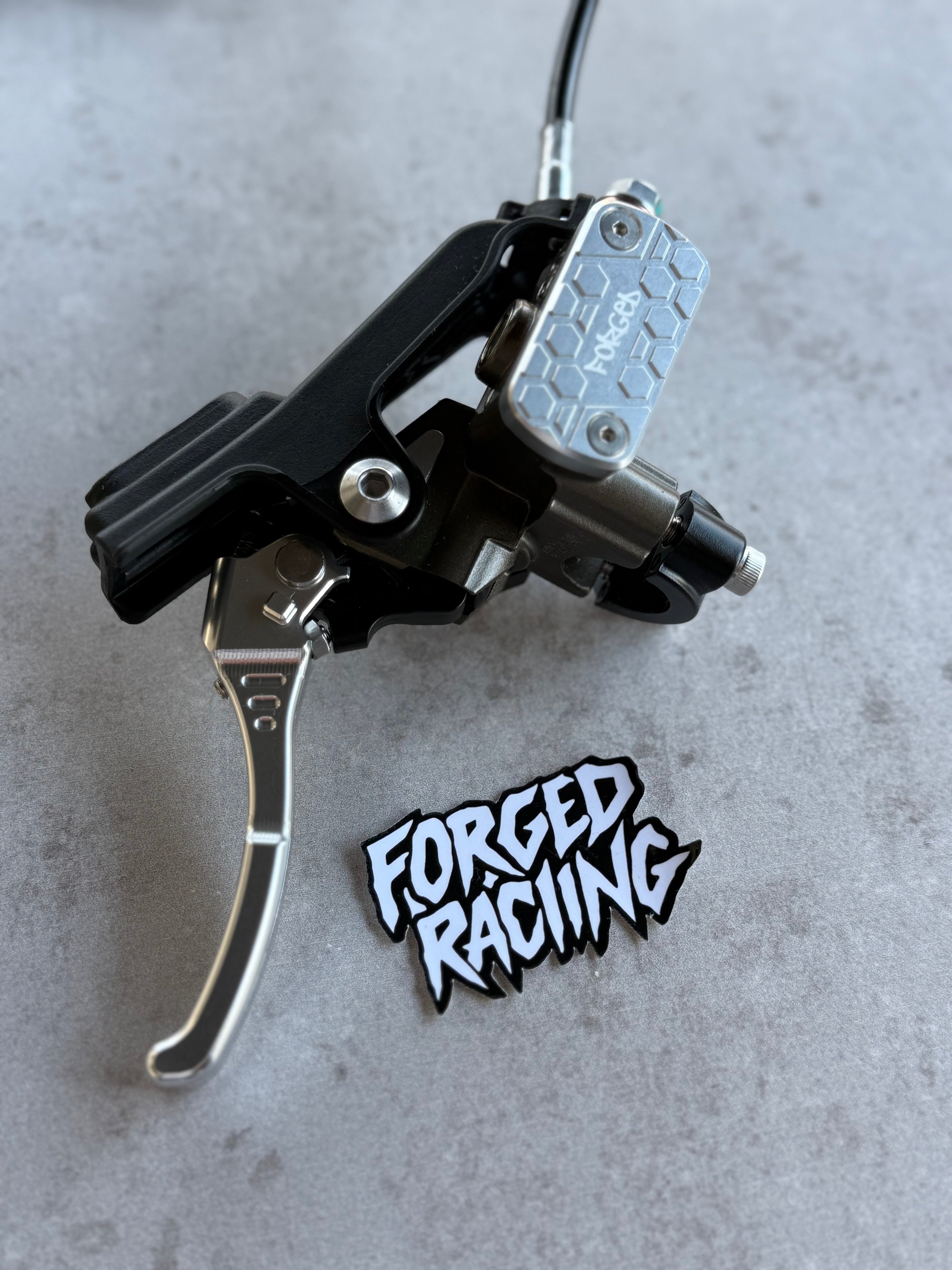Sur-Ron Ultra Bee Brake Upgrade Kit | CNC Lever, Reservoir Cap & Hardware | Forged Racing