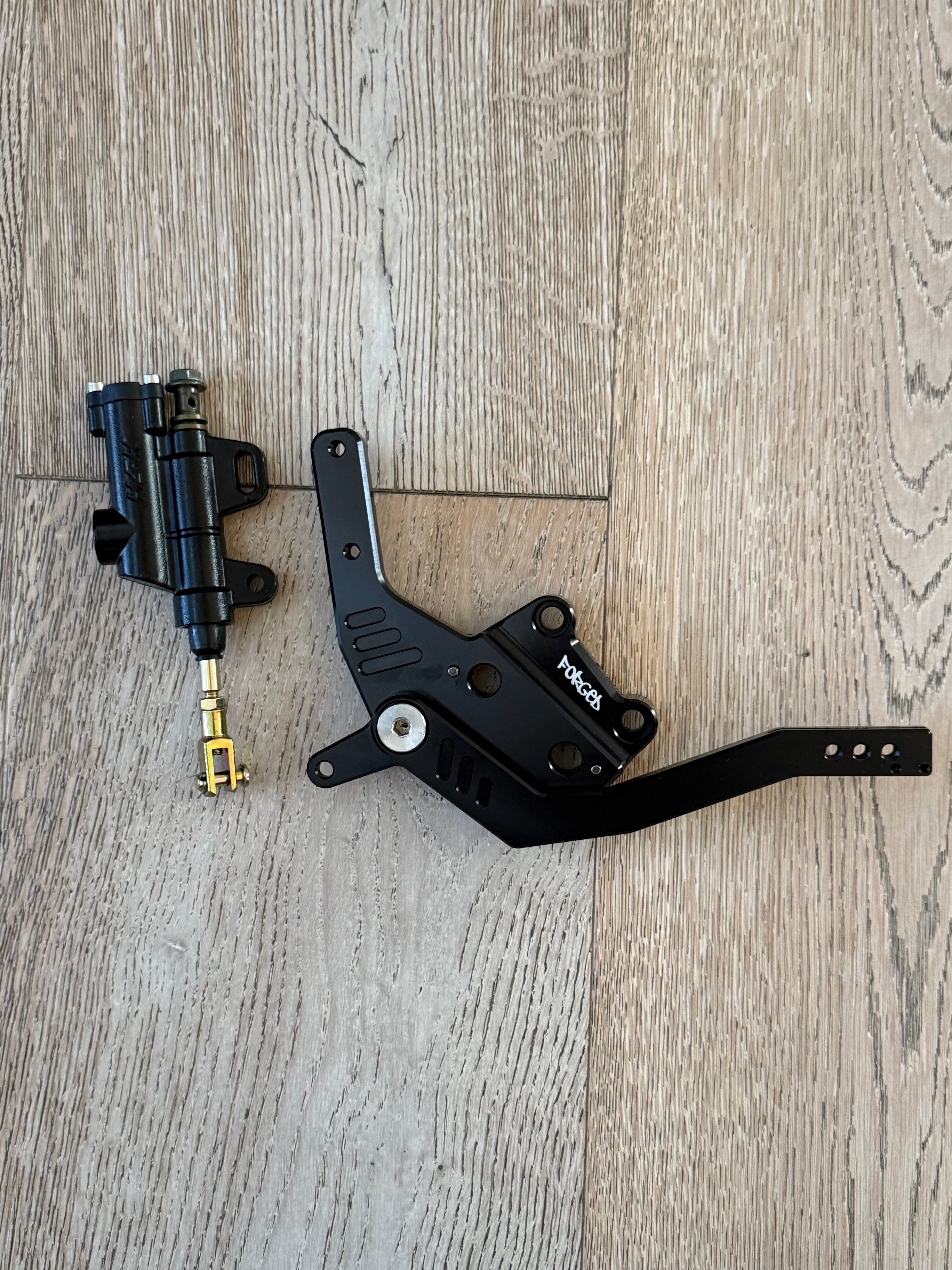 Talaria XXX Foot Brake Kit | Moto Style Rear Brake Conversion (Full Kit or Bracket Only) | Forged Racing
