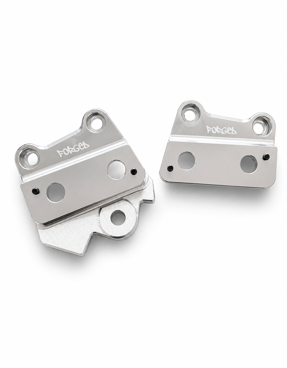Talaria XXX Metal Foot Peg Brackets | CNC Upgrade Mounts (Black & Chrome)