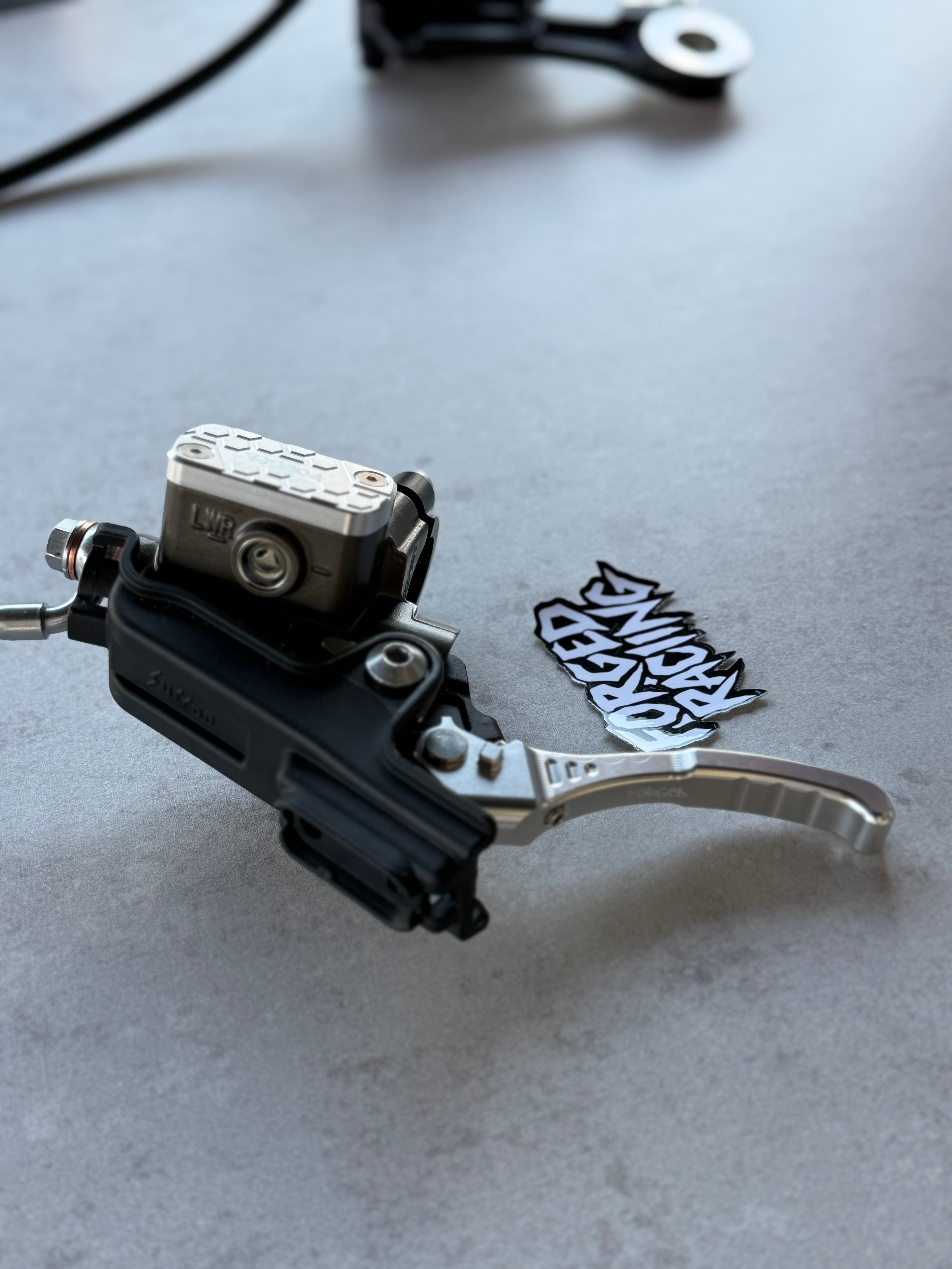 Sur-Ron Ultra Bee Brake Upgrade Kit | CNC Lever, Reservoir Cap & Hardware | Forged Racing