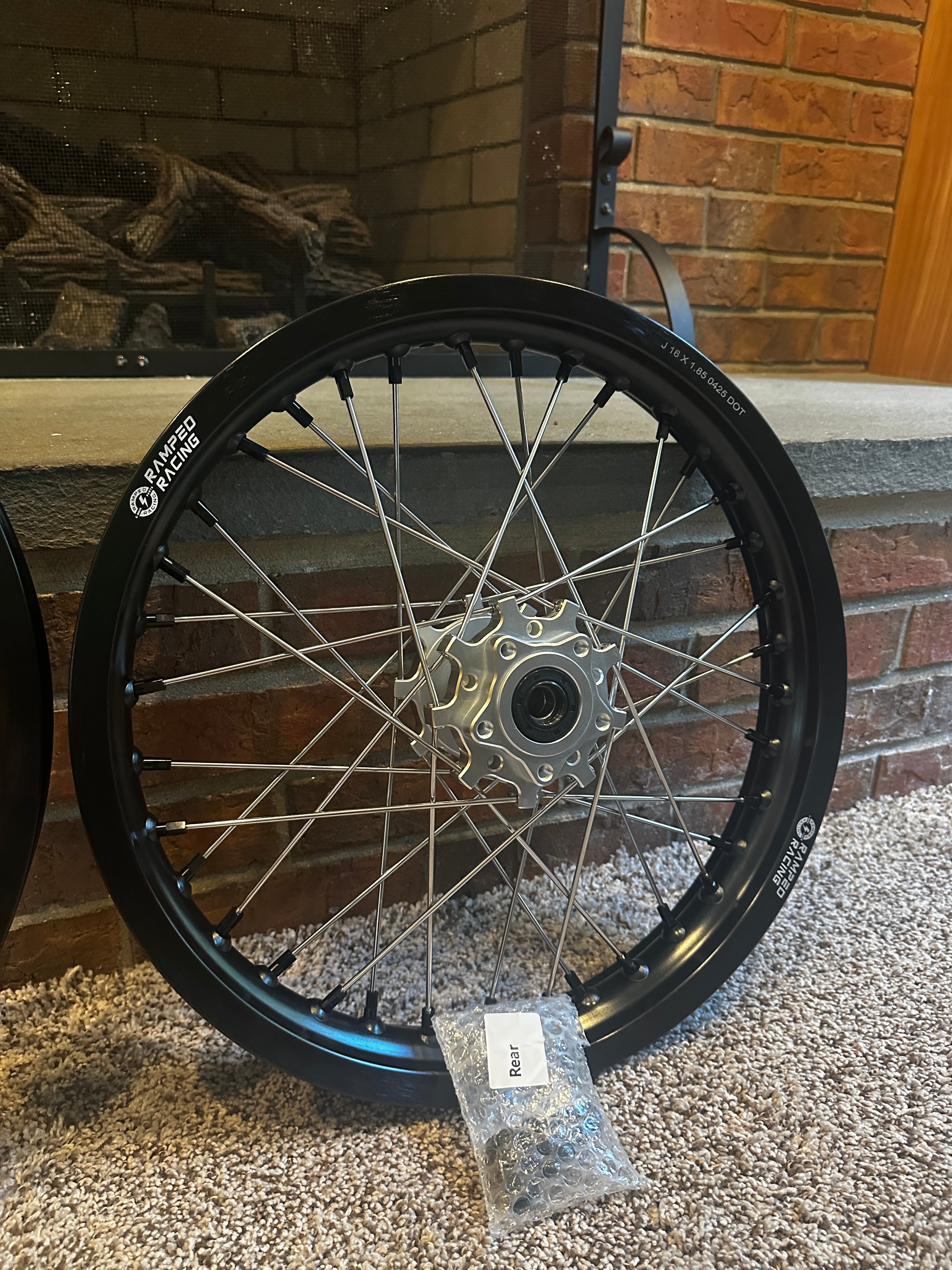 16/19 Wheel Set for Surron Light bee, Segway x160/x260, Eride pro s/ss 2.0, Ventus One, 79 Bike Falcon (No Tires)