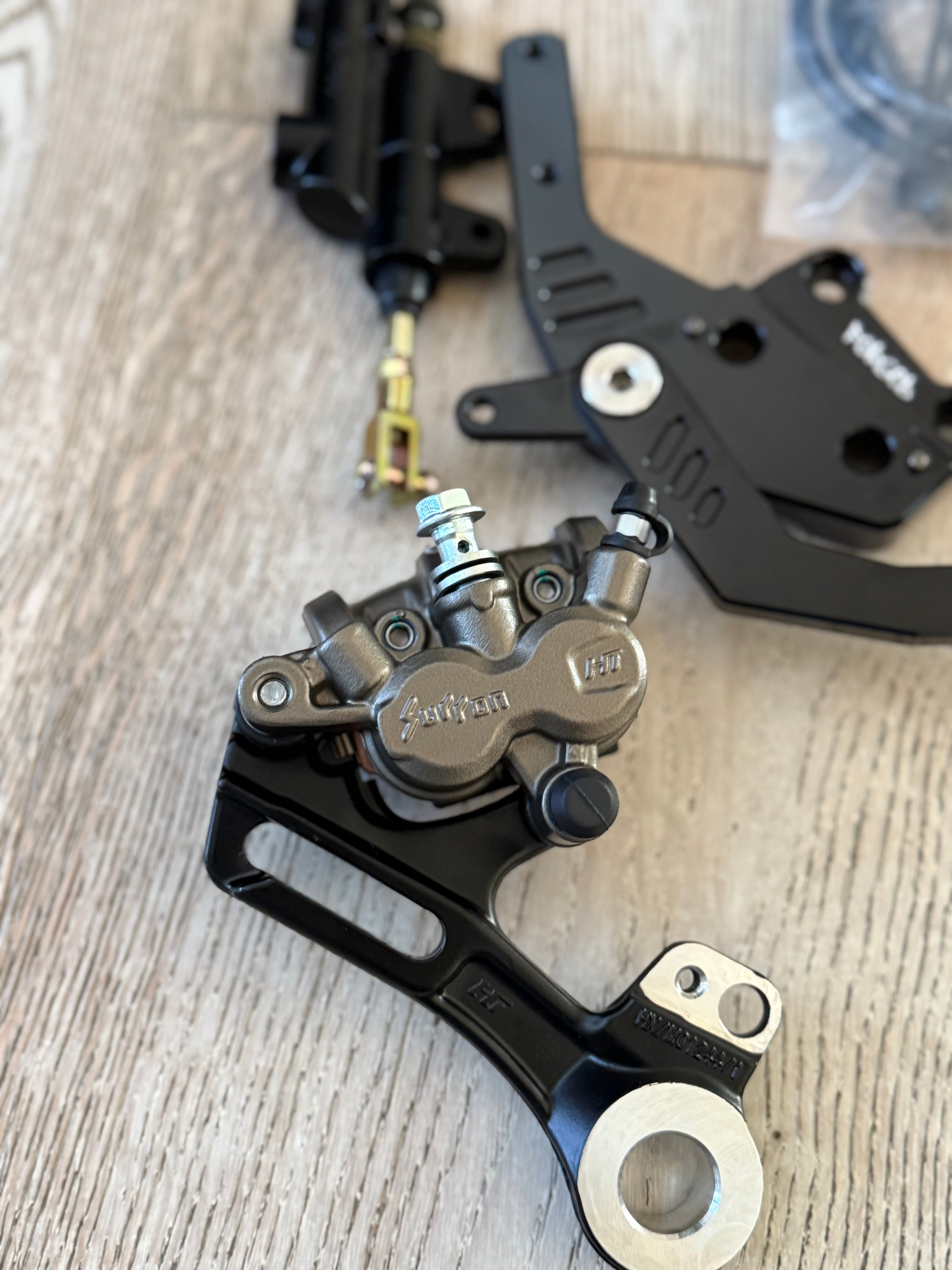 Talaria XXX Foot Brake Kit | Moto Style Rear Brake Conversion (Full Kit or Bracket Only) | Forged Racing