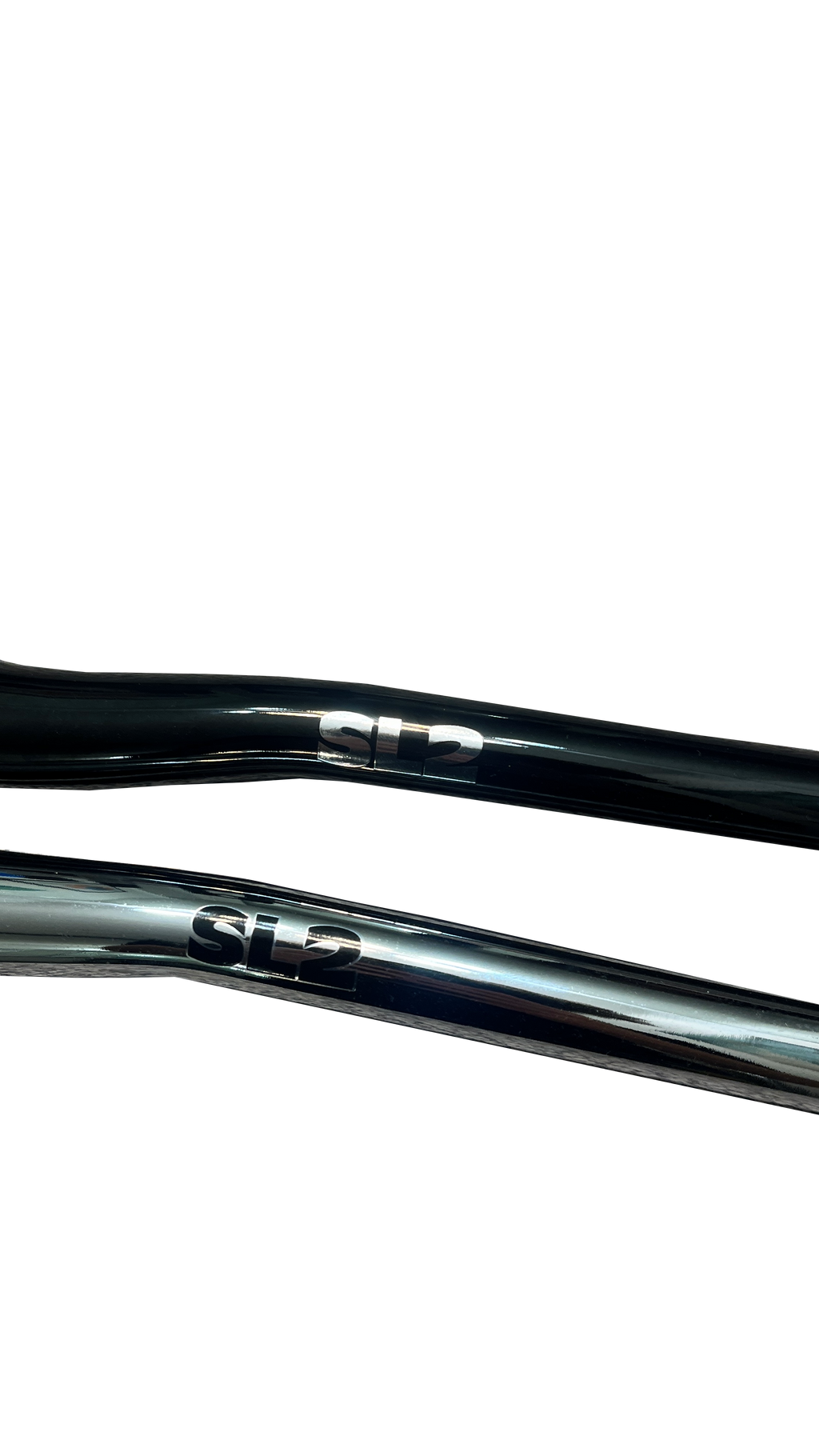 EMX Supply Chrome / GLOSSY BLACK  SL2  emoto Handlebars ( 31.8mm)