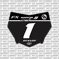 Vertex Number Plate Decal