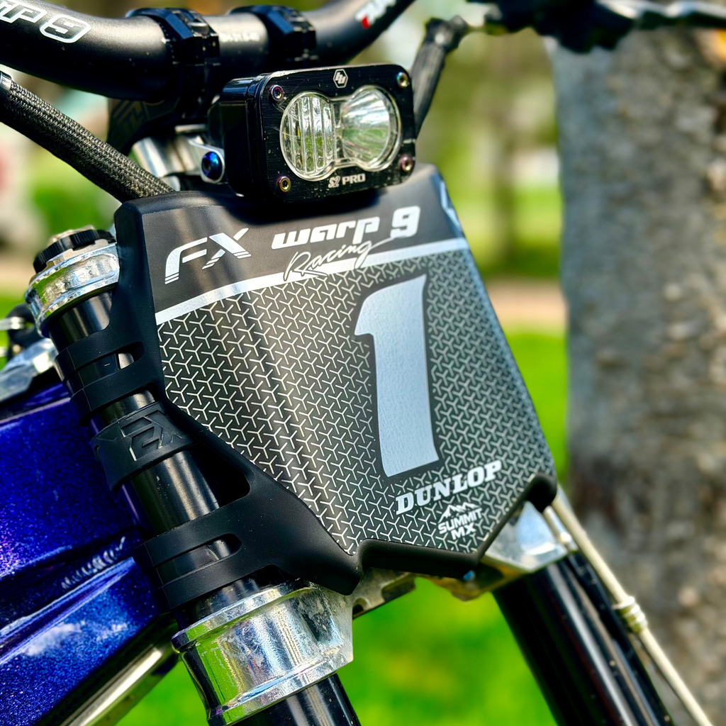 Vertex Number Plate Decal