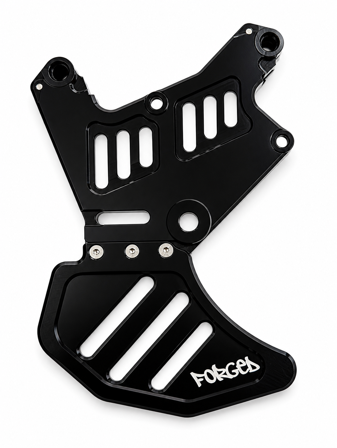 Upgraded Dual Caliper Mount + Rotor Guard for Sur Ron, Talaria & Segway | Heavy Duty Metal