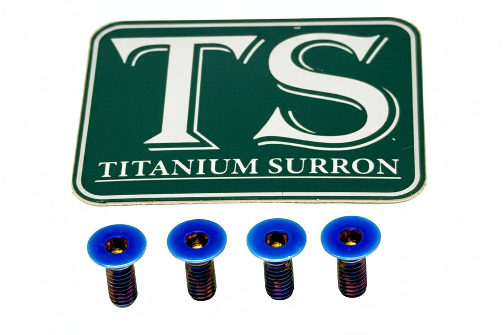 Titanium Baja Designs Headlight Cover Plate Bolts (4)