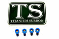 Titanium Baja Designs Headlight Cover Plate Bolts (4)