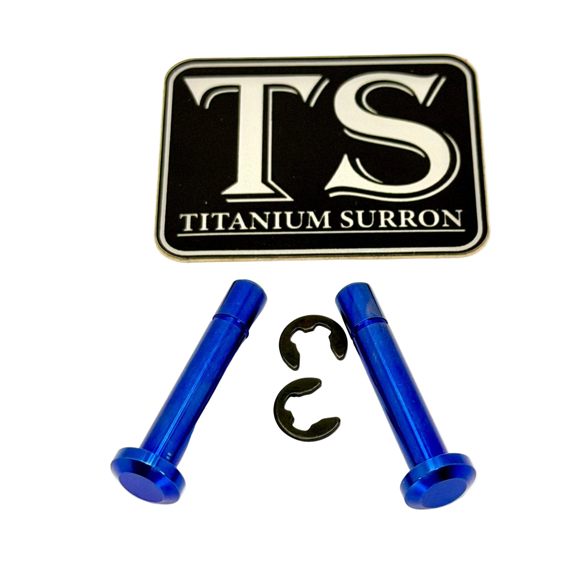 Titanium Battery Lid Pins - Surron LBX, Segway X-260