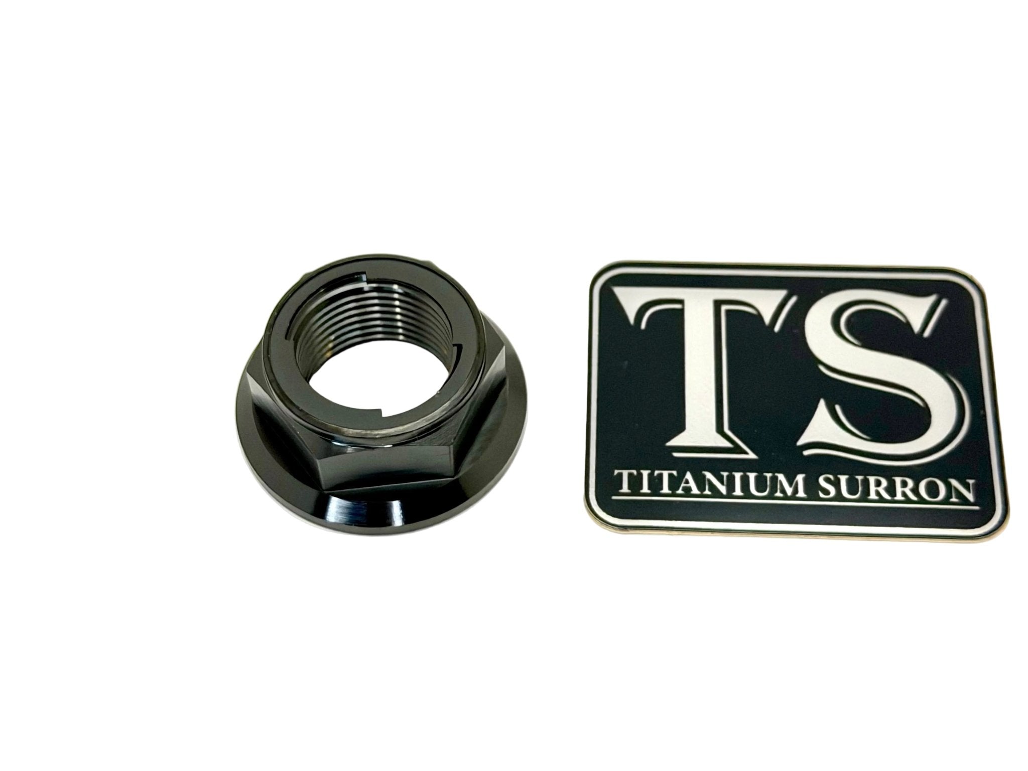 Titanium Rear Axle Nut - E-Moto