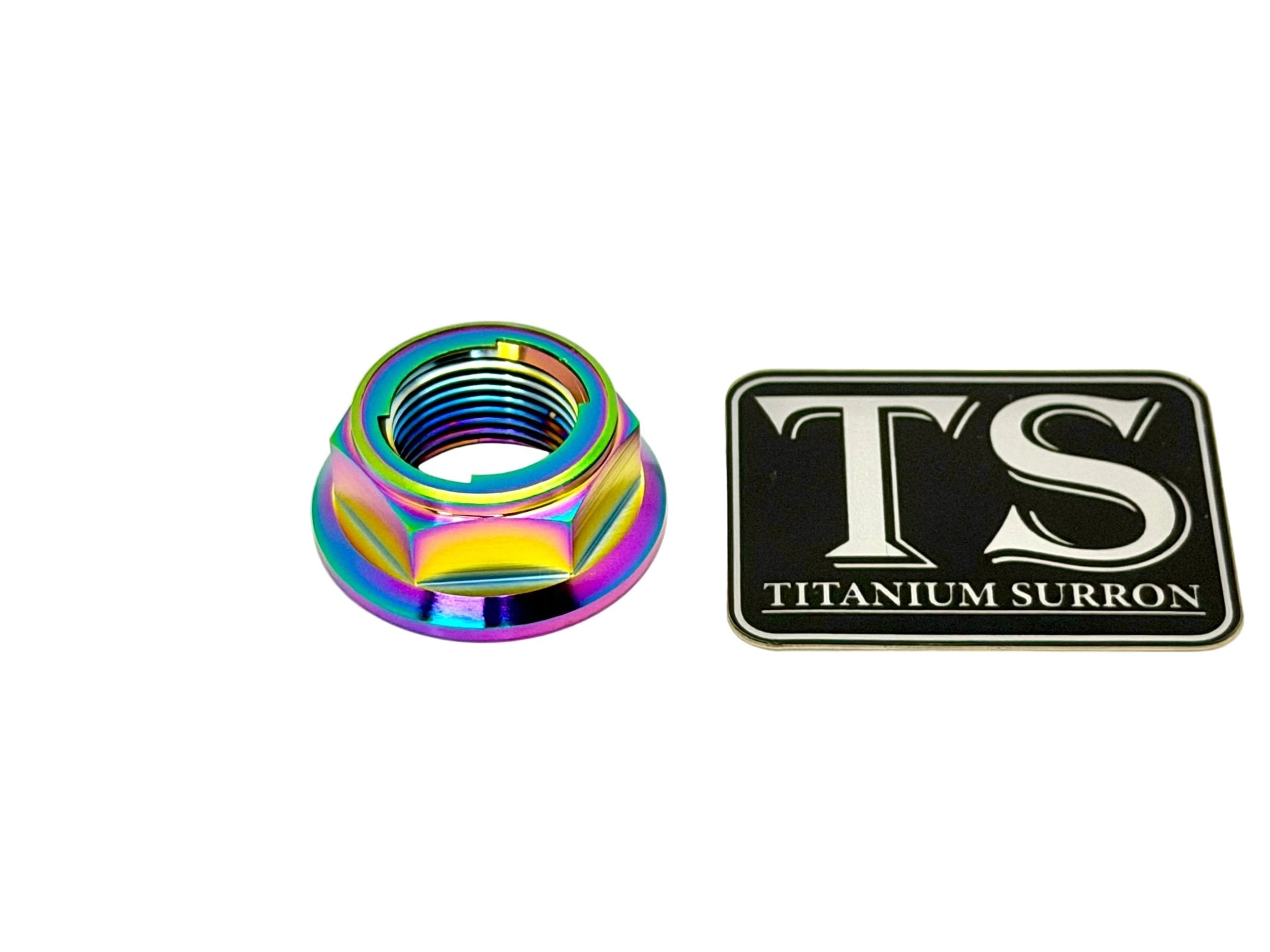 Titanium Rear Axle Nut - E-Moto