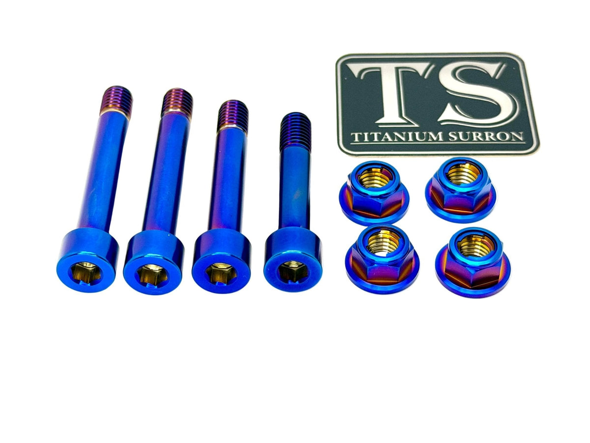 Titanium Rear Linkage Bolt Kit — Surron LBX & Segway