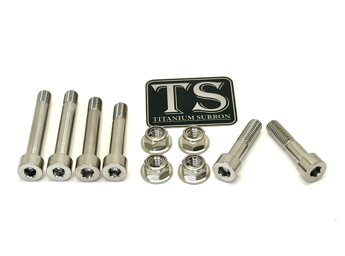 Titanium Rear Linkage Bolt Kit — Surron LBX & Segway