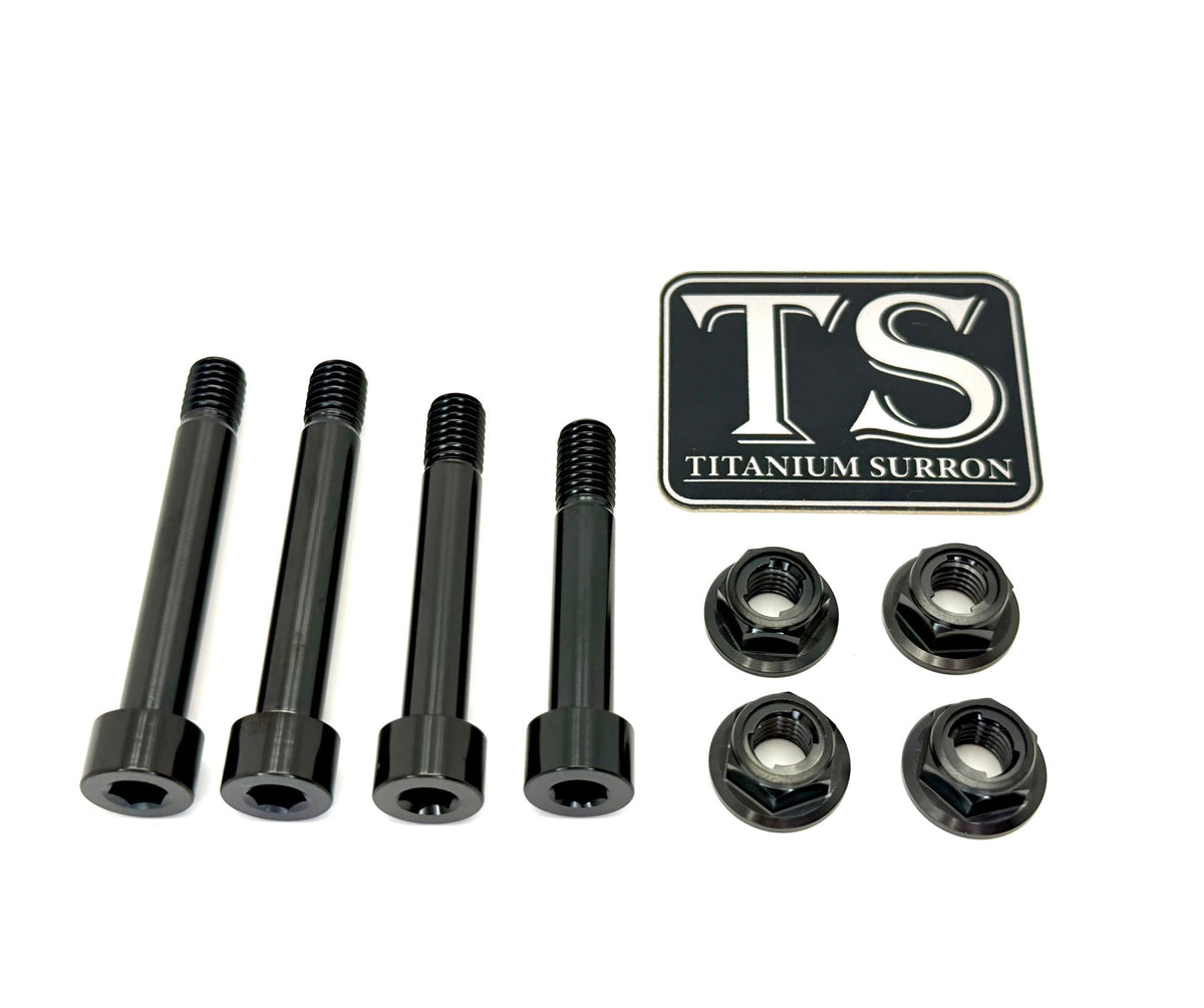 Titanium Rear Linkage Bolt Kit — Surron LBX & Segway