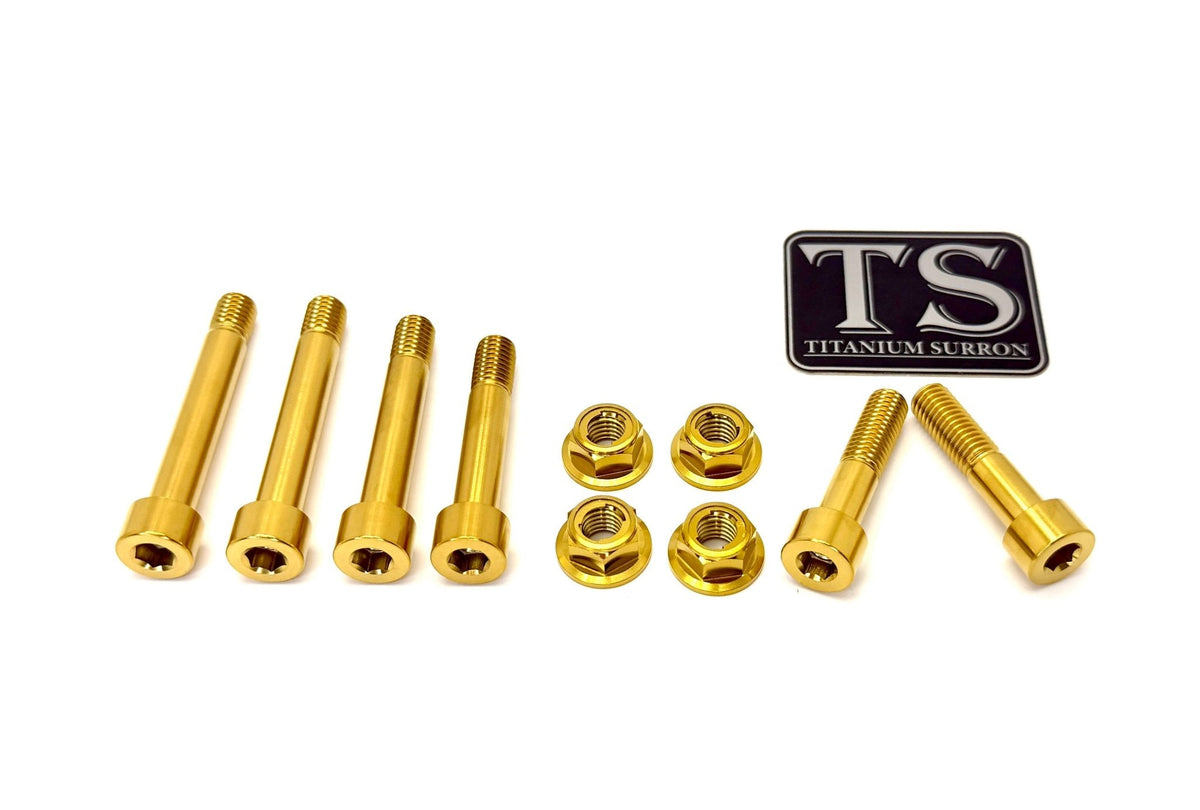Titanium Rear Linkage Bolt Kit — Surron LBX & Segway