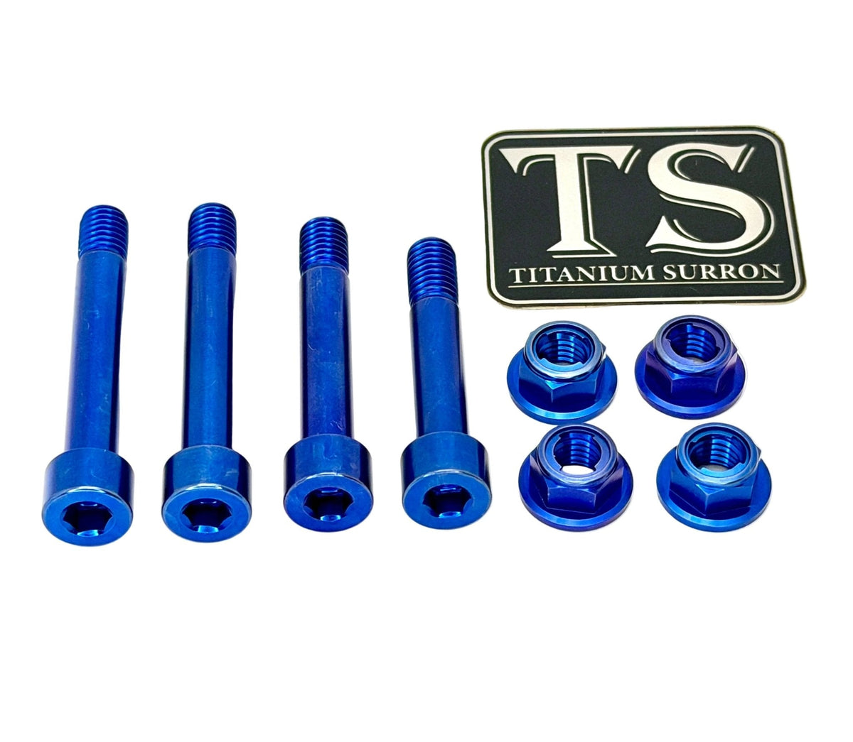 Titanium Rear Linkage Bolt Kit — Surron LBX & Segway