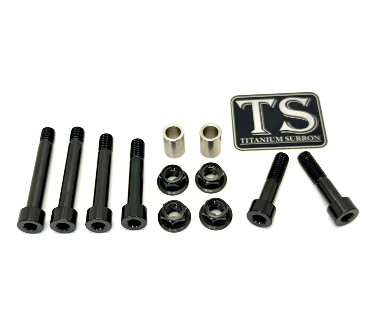 Titanium Rear Linkage Bolt Kit — Surron LBX & Segway