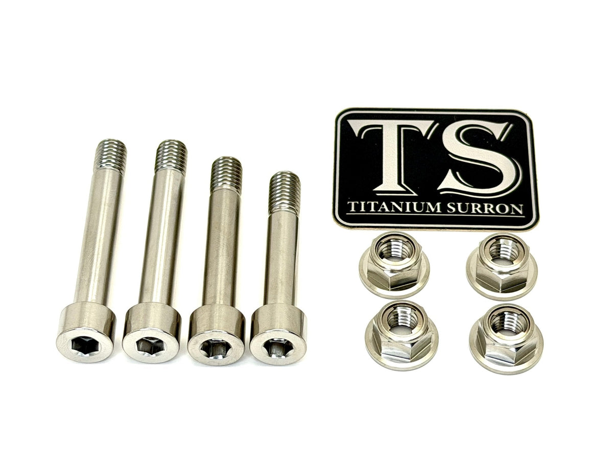 Titanium Rear Linkage Bolt Kit — Surron LBX & Segway