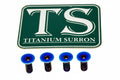Titanium Surron Ultra Bee Brake Reservoir Cap Bolts