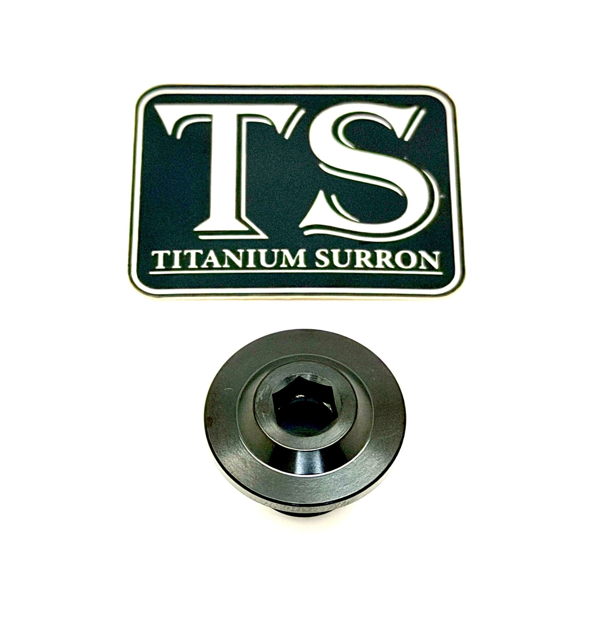 Titanium Surron Ultra Bee OEM KKE Fork Axle End-Bolt