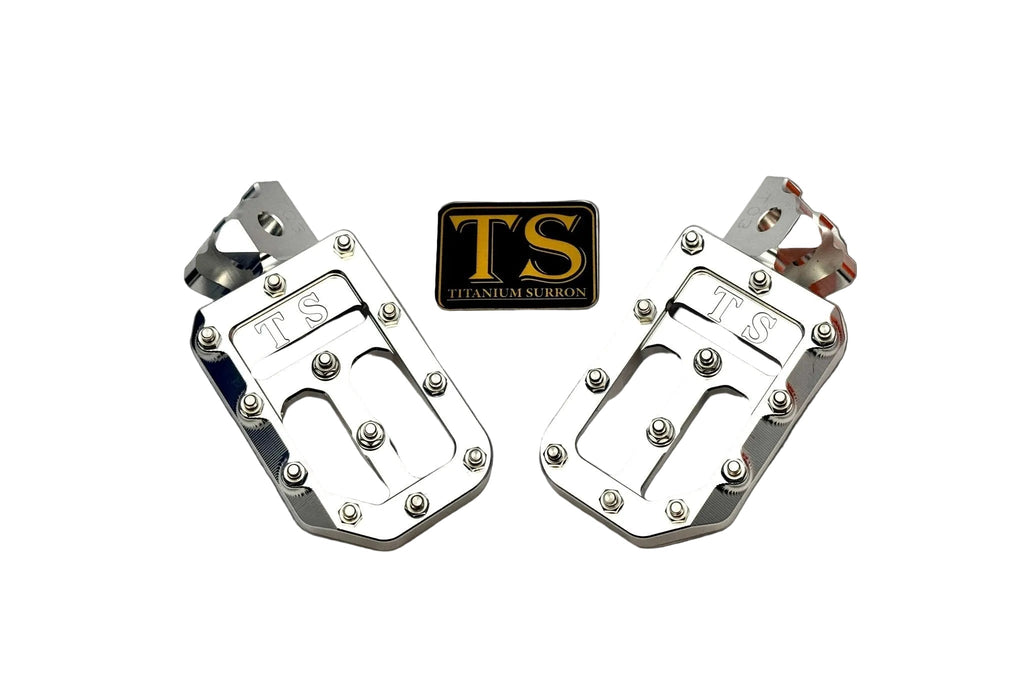 TS Custom Foot Pegs w/ Titanium Grips for Talaria and Altis