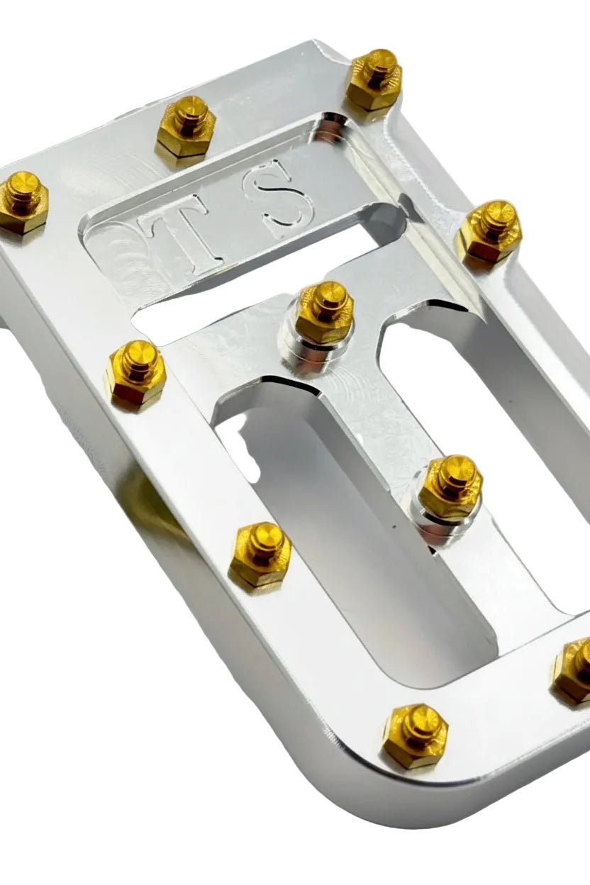 TS Custom Foot Pegs w/ Titanium Grips for Talaria and Altis
